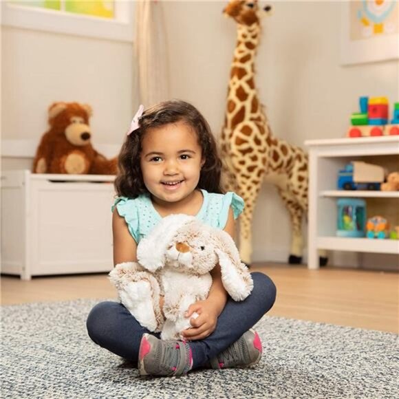 Burrow Bunny Rabbit Stuffed Animal (9 inches) - Picture 5 of 7